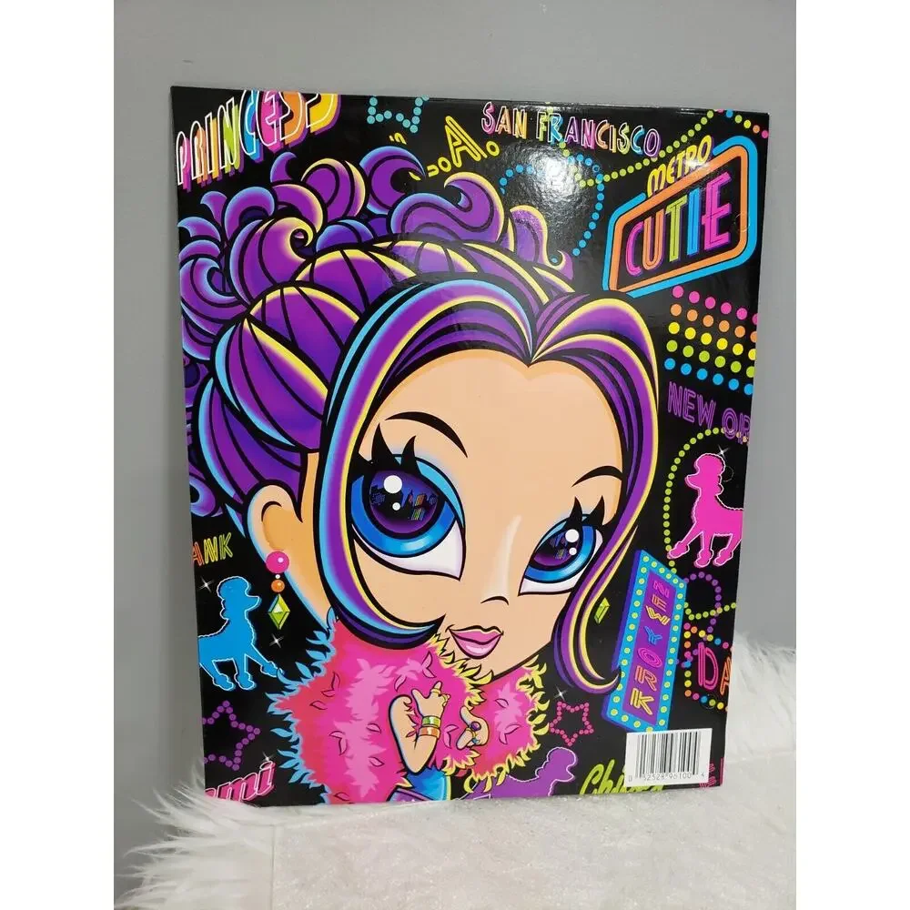 Lisa Frank Glamour Girl 2003 Folder Hard‎ To Find RARE! Hollywood Chicago y2k